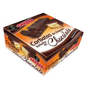 Corbatas Bañadas en Chocolate | Corbatas de Unquera - Cantabria